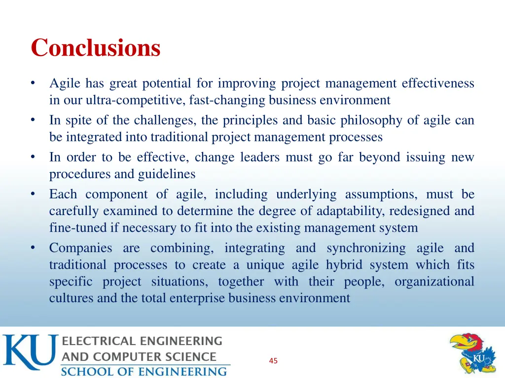 conclusions 1