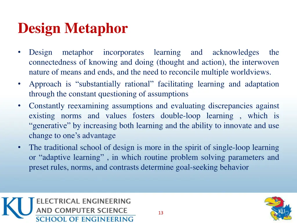 design metaphor