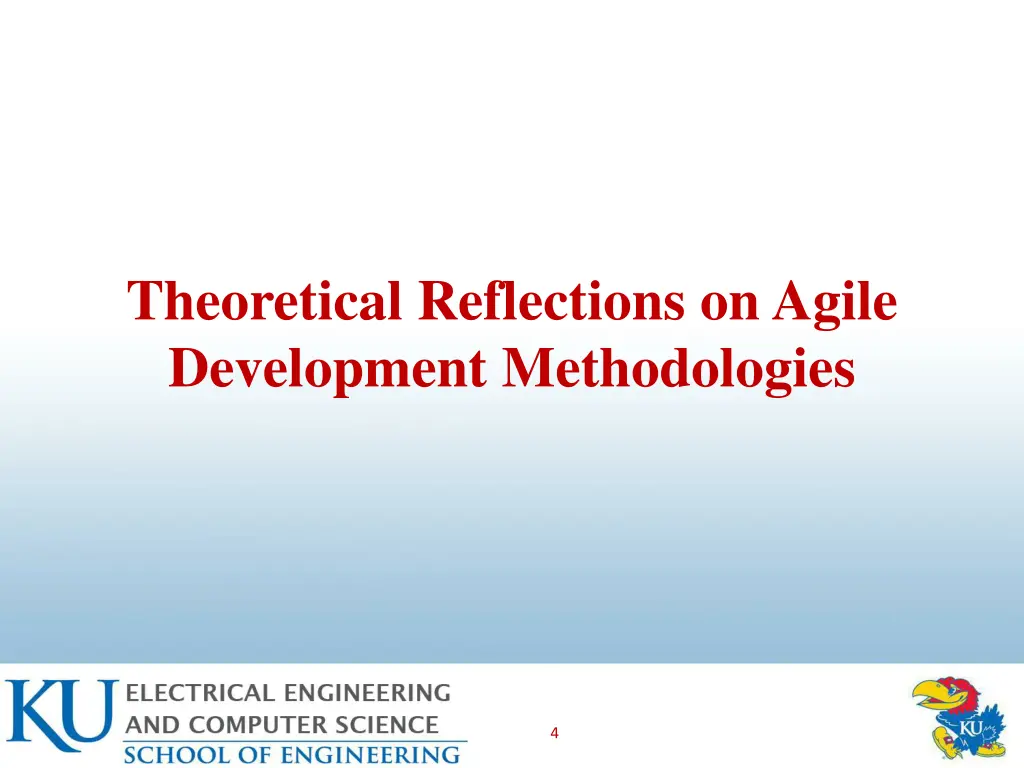 theoretical reflections on agile development 1