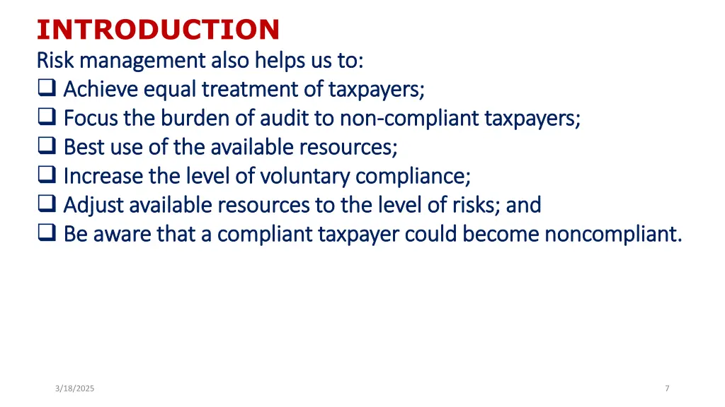 introduction risk risk management management also