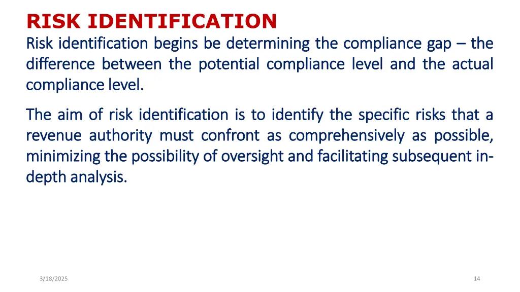 risk identification risk risk identification 1