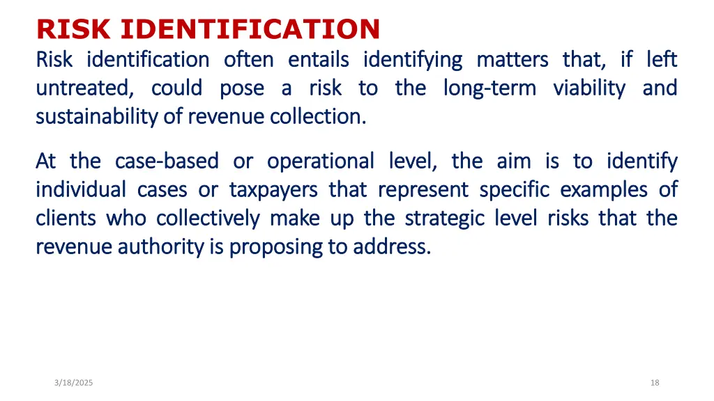 risk identification risk risk identification 2