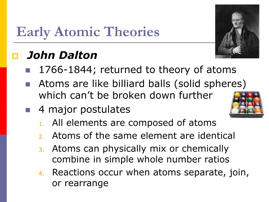 early atomic theories 2