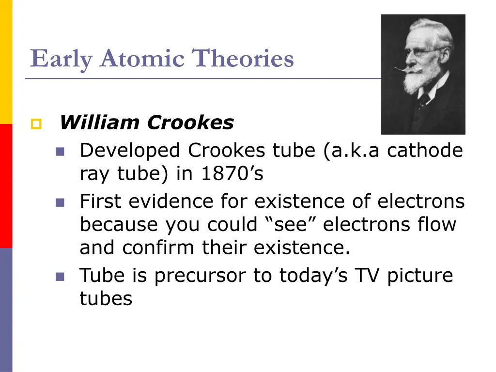 early atomic theories 3