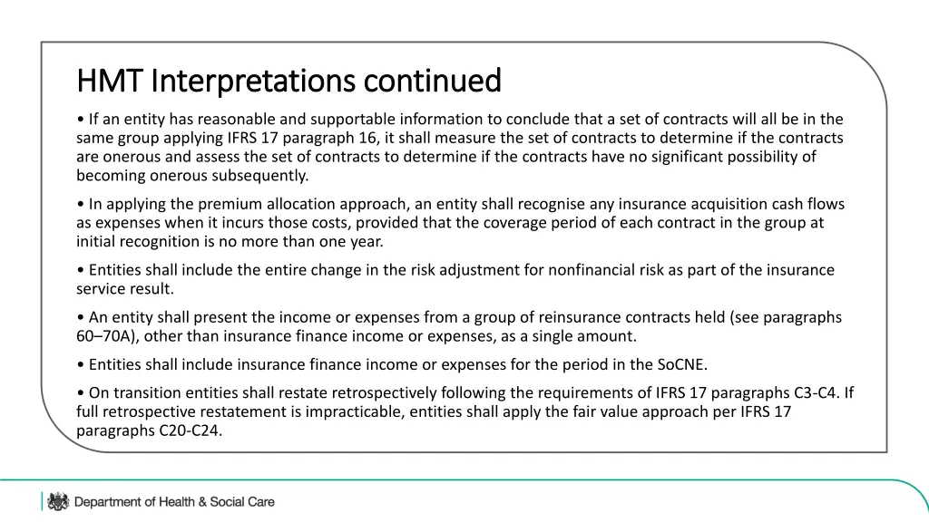 hmt interpretations continued hmt interpretations