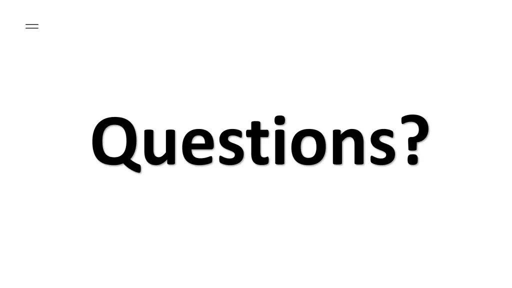questions