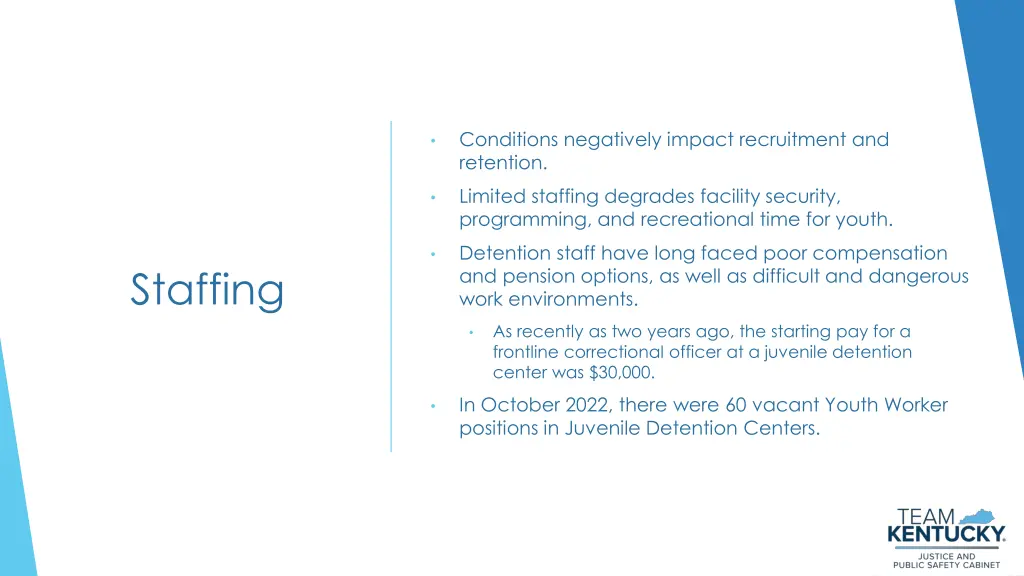 conditions negatively impact recruitment