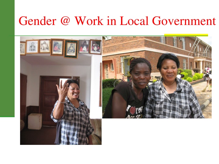 gender @ work in local government