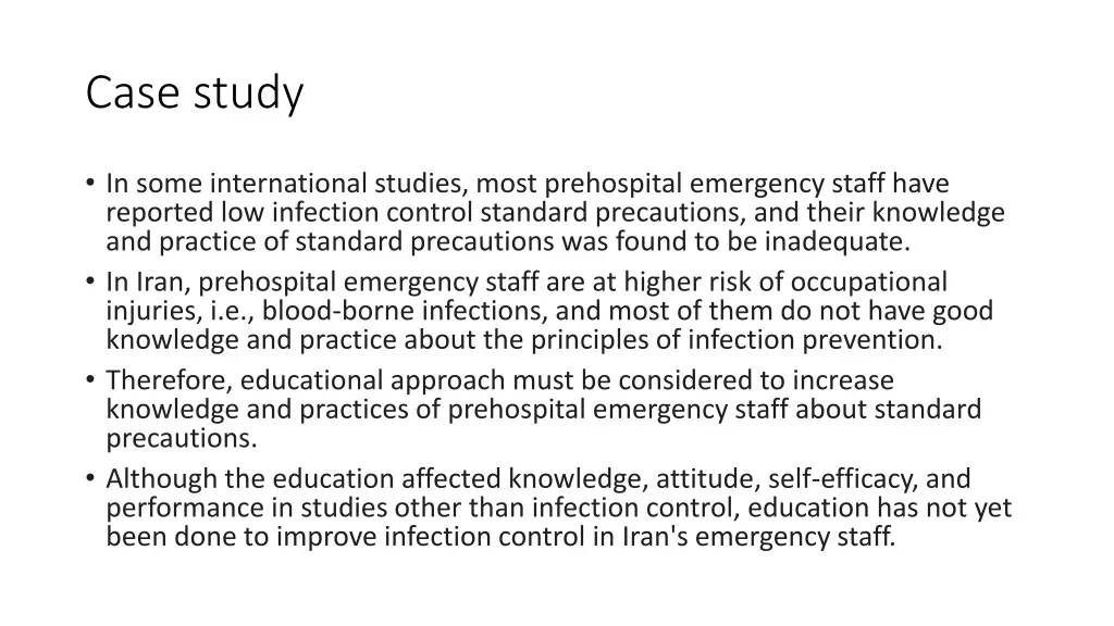 case study