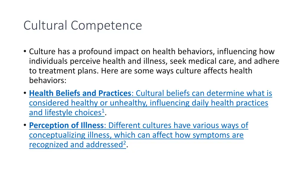 cultural competence