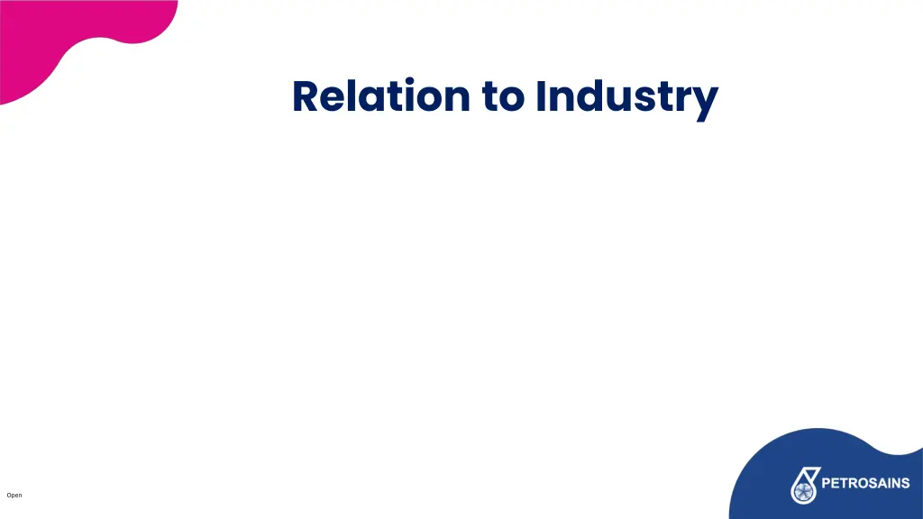relation to industry