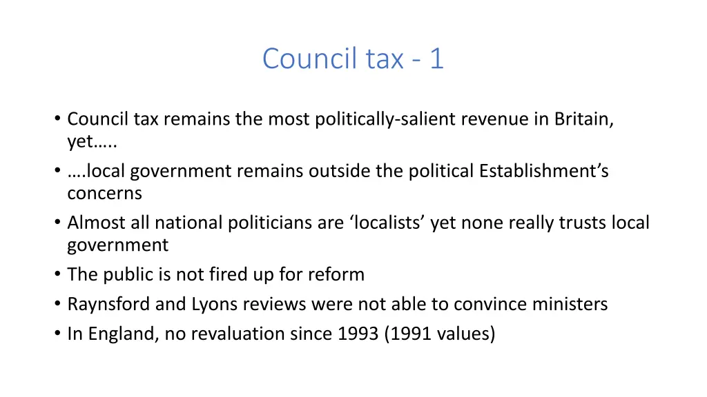 council tax 1
