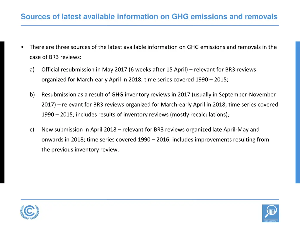 sources of latest available information