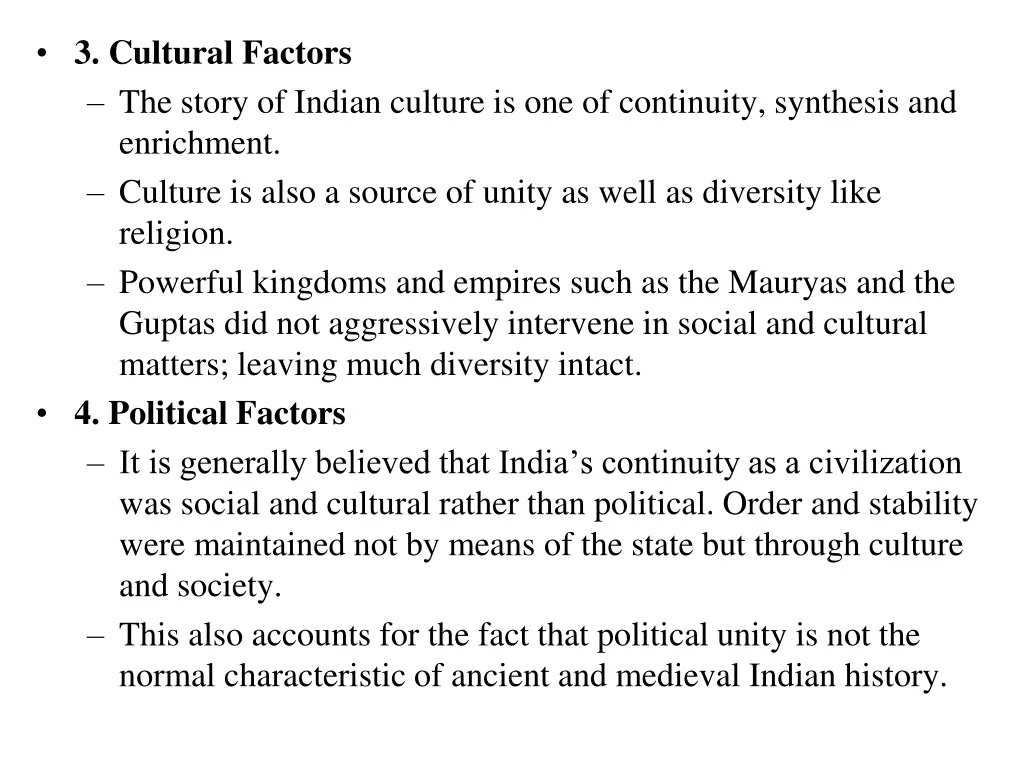 3 cultural factors the story of indian culture