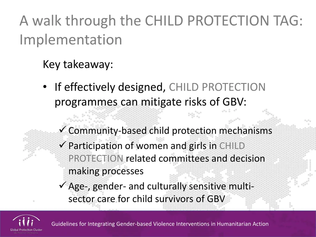 a walk through the child protection