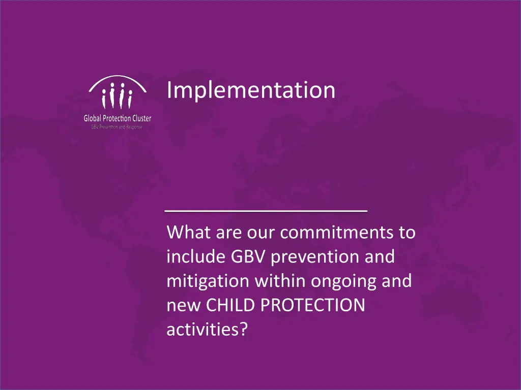 implementation