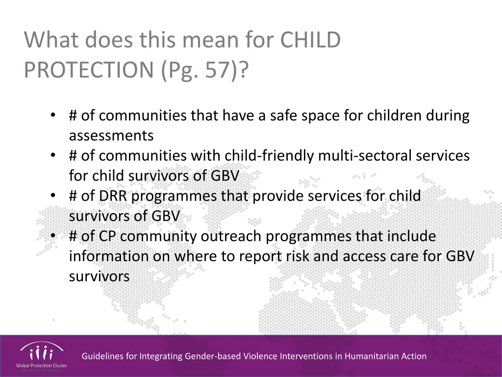 what does this mean for child protection pg 57