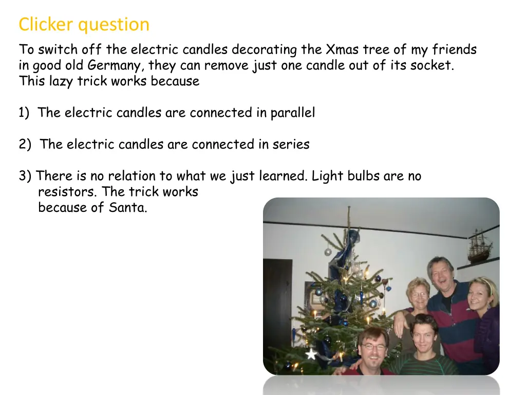 clicker question