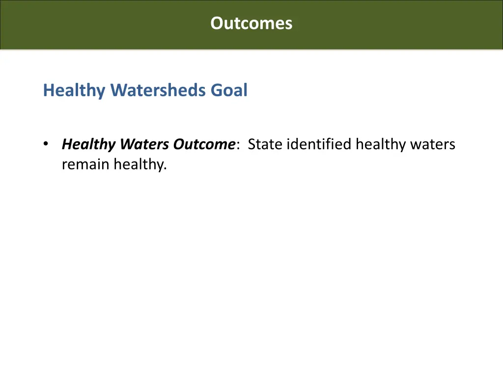 outcomes 5