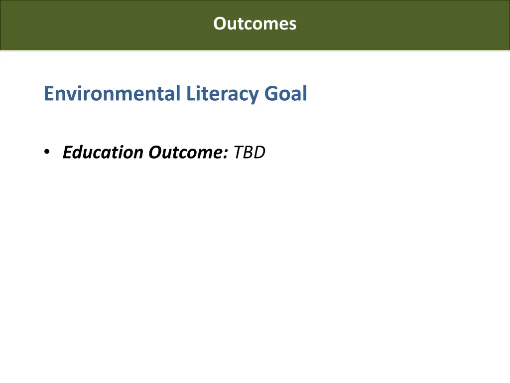 outcomes 8
