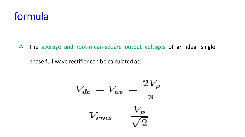 formula formula