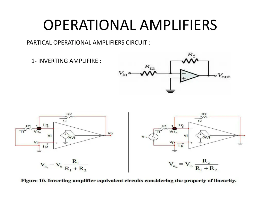 operational amplifiers