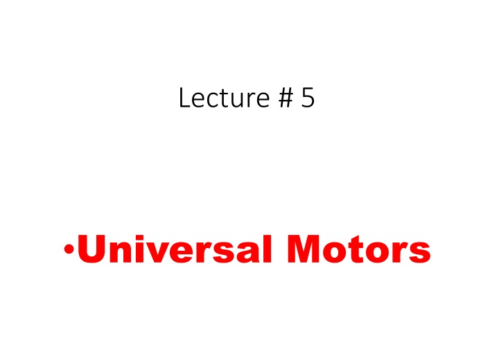 lecture 5