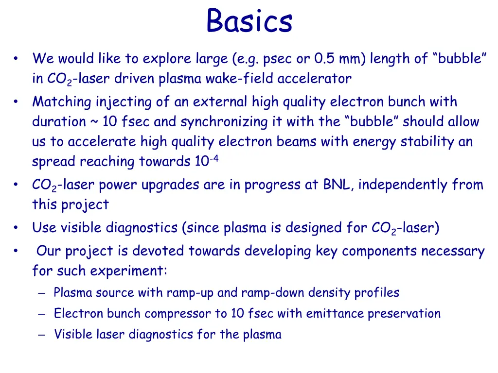 basics