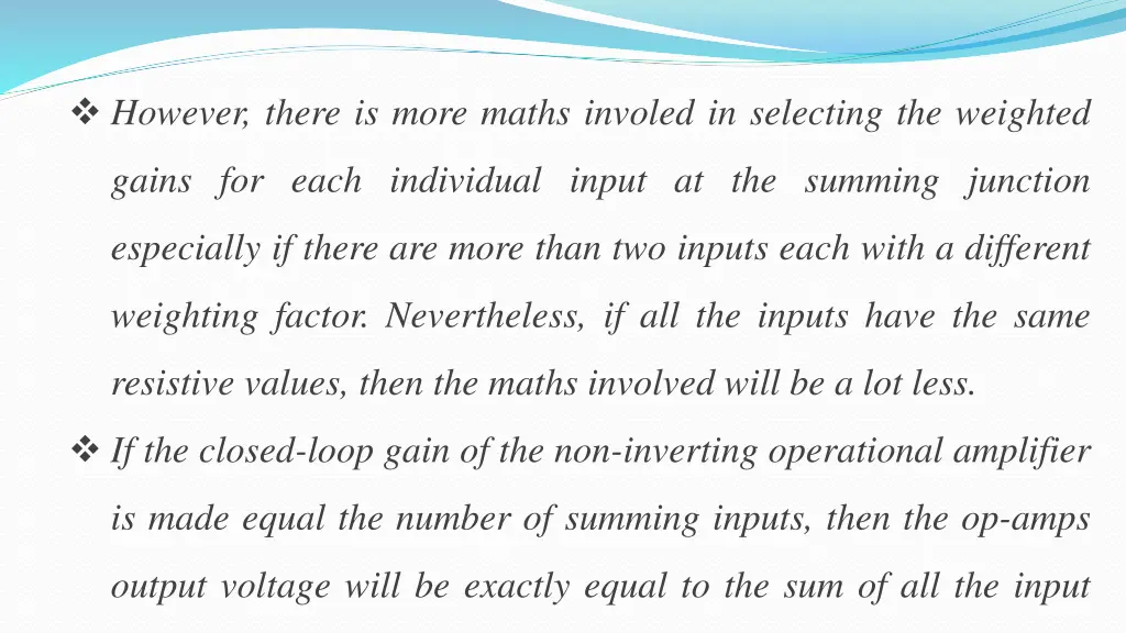 however there is more maths involed in selecting