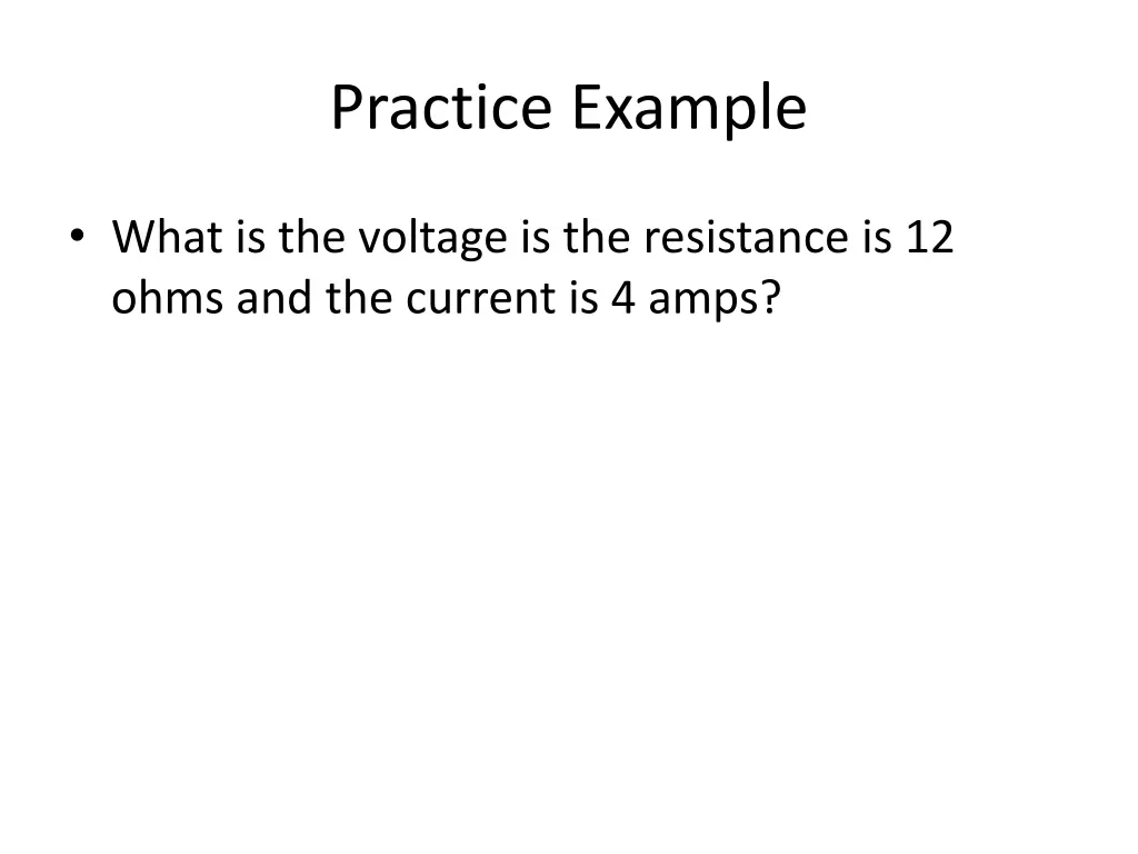 practice example 1