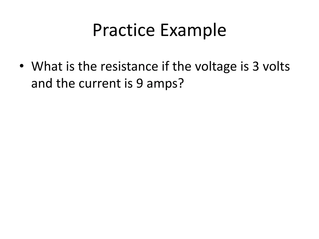 practice example