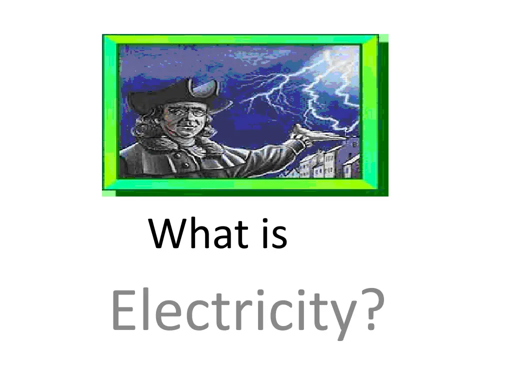 what is electricity