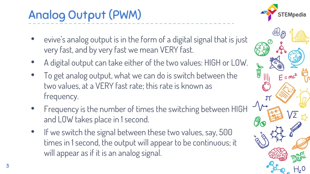 analog output pwm