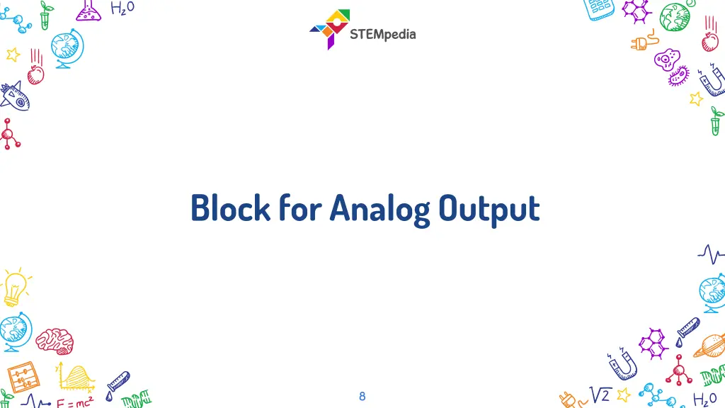block for analog output
