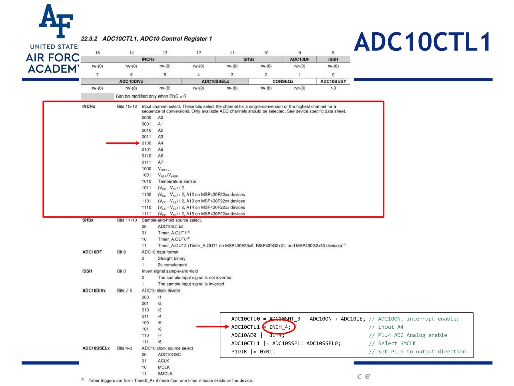 adc10ctl1