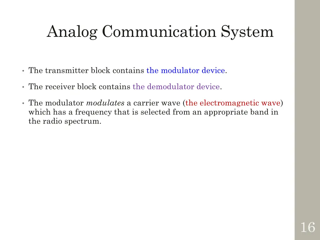 analog communication system 2