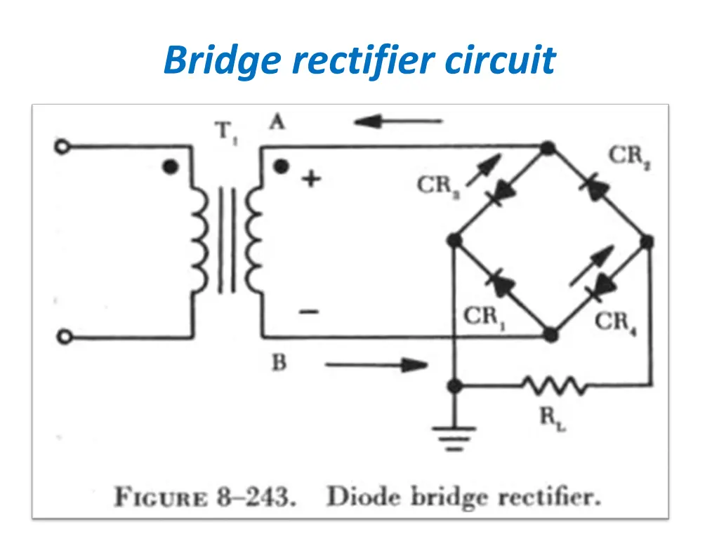 bridge rectifier circuit