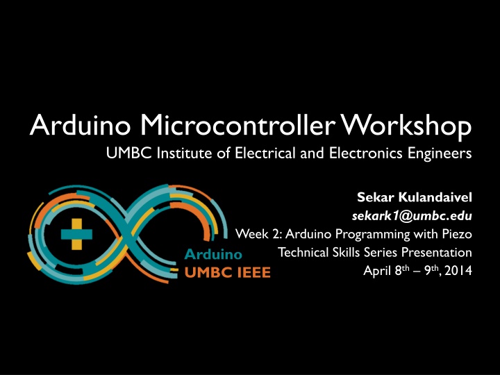 arduino microcontroller workshop umbc institute