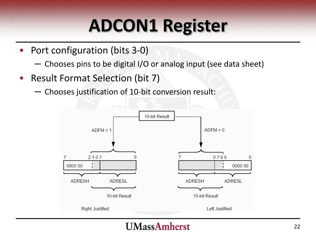 adcon1 register