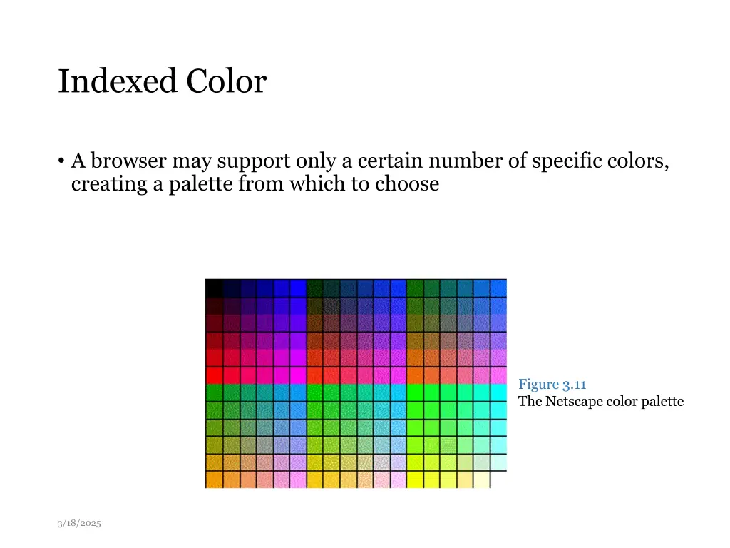 indexed color