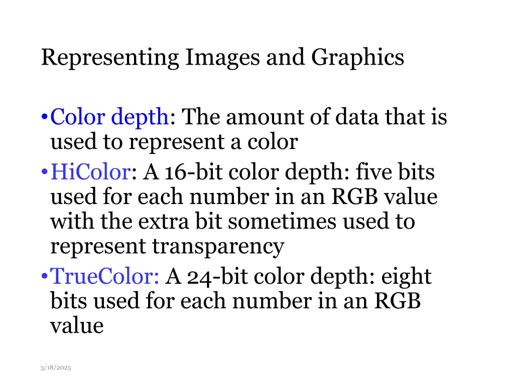 representing images and graphics 3