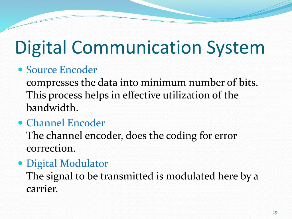digital communication system 2