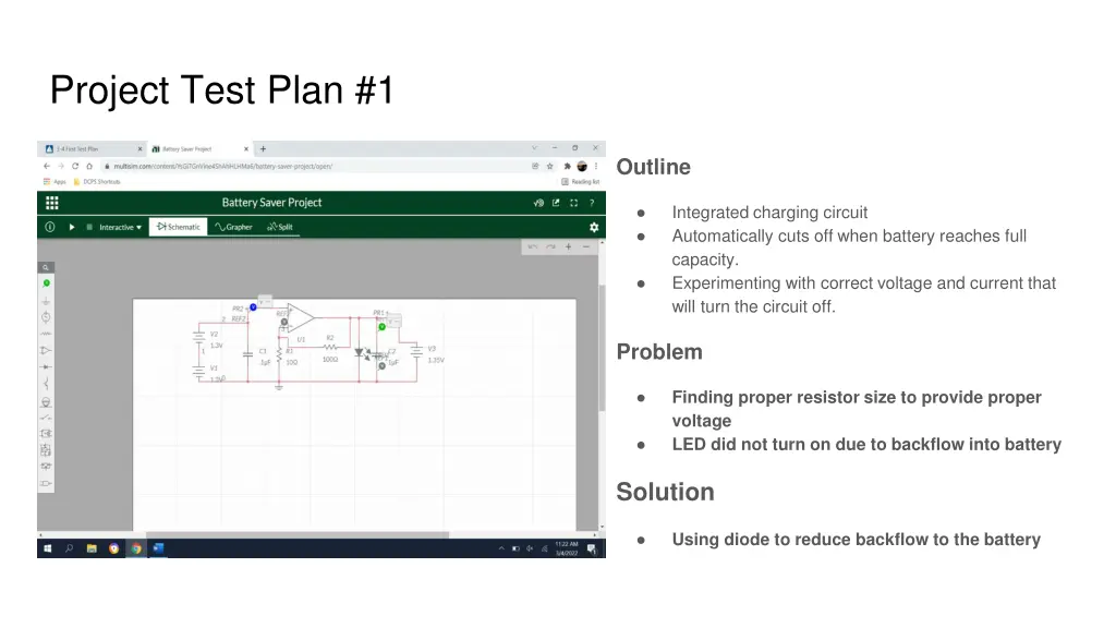 project test plan 1
