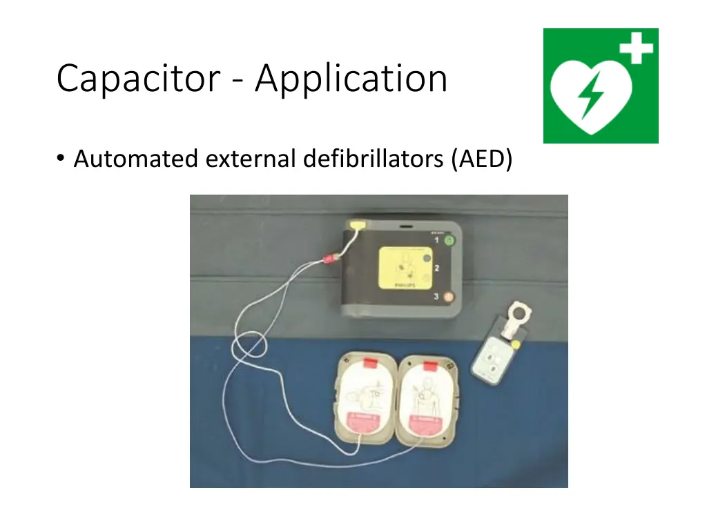 capacitor application
