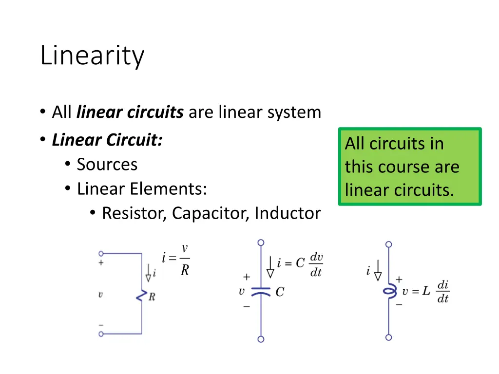 linearity 1