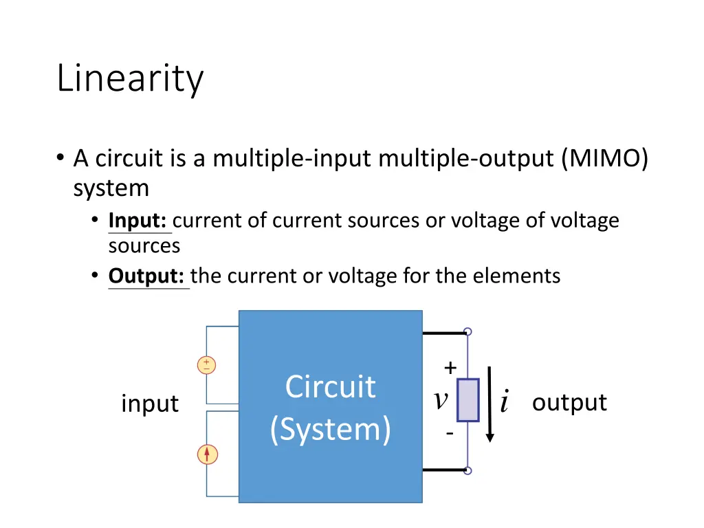 linearity