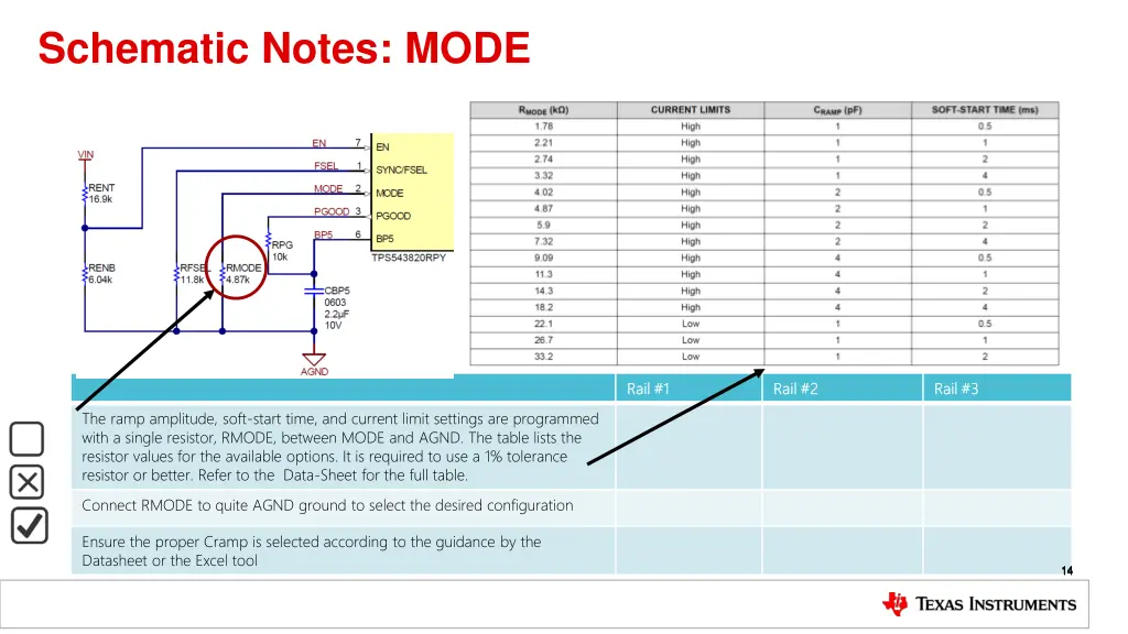schematic notes mode