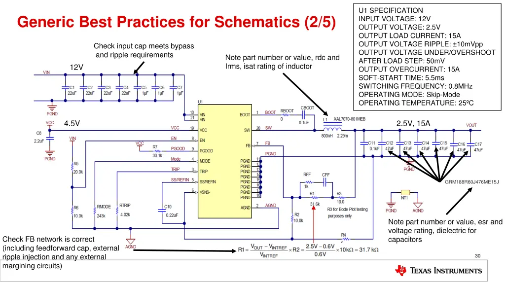 u1 specification input voltage 12v output voltage 1