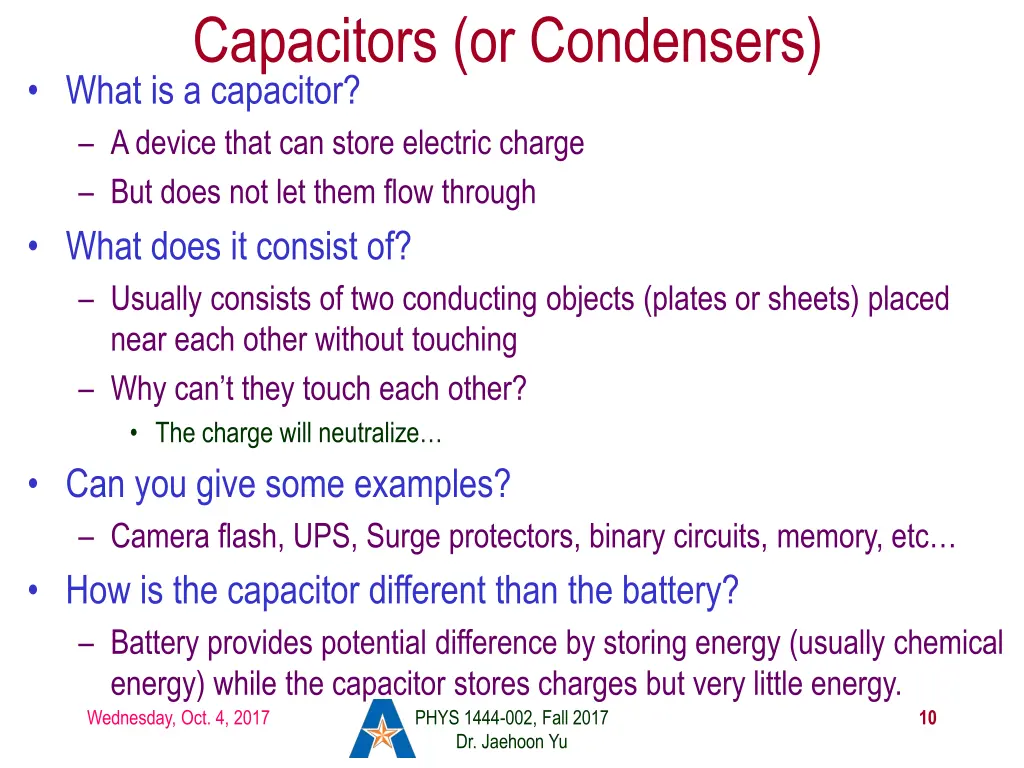 capacitors or condensers what is a capacitor