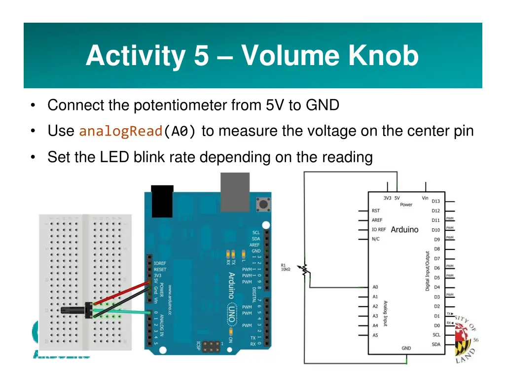 activity 5 volume knob